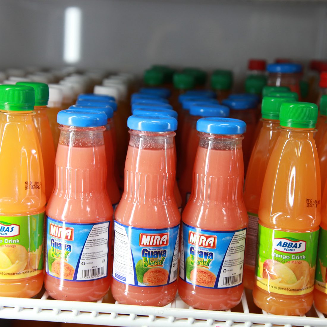 Mira and Abbas juices